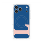 プレミアムスクエアケース with MagSafe［ オリジナル - initial color - L navy ］