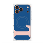 プレミアムスクエアケース with MagSafe［ オリジナル - initial color - L navy ］