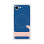 プレミアムスクエアケース with MagSafe［ オリジナル - initial color - L navy ］