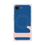プレミアムスクエアケース with MagSafe［ オリジナル - initial color - L navy ］