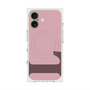 プレミアムスクエアケース with MagSafe［ オリジナル - initial color - L dusty pink ］