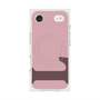 プレミアムスクエアケース with MagSafe［ オリジナル - initial color - L dusty pink ］