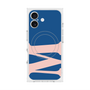 プレミアムスクエアケース with MagSafe［ オリジナル - initial color - M navy ］