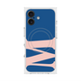 プレミアムスクエアケース with MagSafe［ オリジナル - initial color - M navy ］