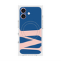 プレミアムスクエアケース with MagSafe［ オリジナル - initial color - M navy ］