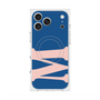 プレミアムスクエアケース with MagSafe［ オリジナル - initial color - M navy ］