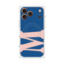 プレミアムスクエアケース with MagSafe［ オリジナル - initial color - M navy ］