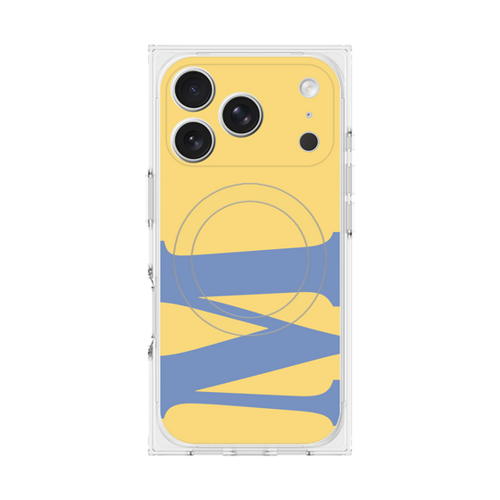 プレミアムスクエアケース with MagSafe［ オリジナル - initial color - M yellow ］