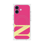 プレミアムスクエアケース with MagSafe［ オリジナル - initial color - N pink ］