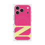 プレミアムスクエアケース with MagSafe［ オリジナル - initial color - N pink ］