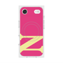 プレミアムスクエアケース with MagSafe［ オリジナル - initial color - N pink ］