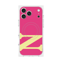 プレミアムスクエアケース with MagSafe［ オリジナル - initial color - N pink ］