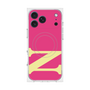 プレミアムスクエアケース with MagSafe［ オリジナル - initial color - N pink ］