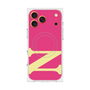 プレミアムスクエアケース with MagSafe［ オリジナル - initial color - N pink ］