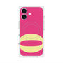 プレミアムスクエアケース with MagSafe［ オリジナル - initial color - O pink ］