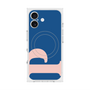 プレミアムスクエアケース with MagSafe［ オリジナル - initial color - P navy ］