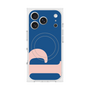 プレミアムスクエアケース with MagSafe［ オリジナル - initial color - P navy ］