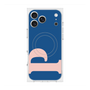 プレミアムスクエアケース with MagSafe［ オリジナル - initial color - P navy ］
