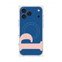 プレミアムスクエアケース with MagSafe［ オリジナル - initial color - P navy ］