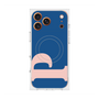 プレミアムスクエアケース with MagSafe［ オリジナル - initial color - P navy ］
