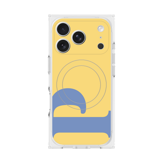 プレミアムスクエアケース with MagSafe［ オリジナル - initial color - P yellow ］
