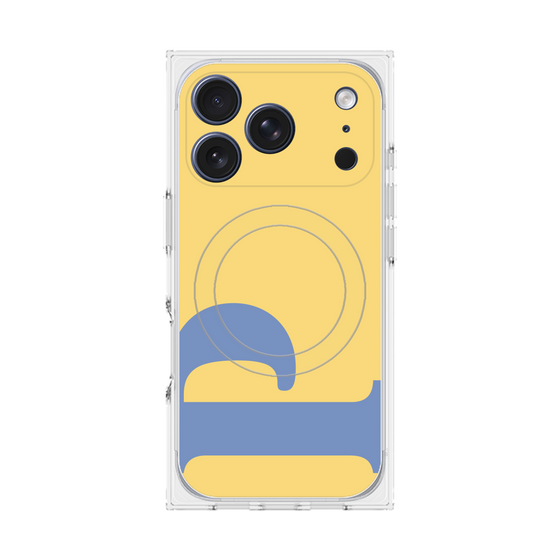 プレミアムスクエアケース with MagSafe［ オリジナル - initial color - P yellow ］