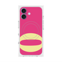 プレミアムスクエアケース with MagSafe［ オリジナル - initial color - Q pink ］