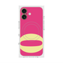 プレミアムスクエアケース with MagSafe［ オリジナル - initial color - Q pink ］