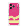 プレミアムスクエアケース with MagSafe［ オリジナル - initial color - R pink ］