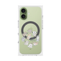 プレミアムスクエアケース with MagSafe［ こんにちは、いぬです - みんなそろって - クリア ］