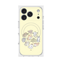 プレミアムスクエアケース with MagSafe［ こんにちは、いぬです - みんなそろって - ベージュ ］