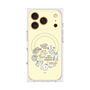 プレミアムスクエアケース with MagSafe［ こんにちは、いぬです - みんなそろって - ベージュ ］