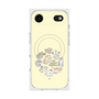 プレミアムスクエアケース with MagSafe［ こんにちは、いぬです - みんなそろって - ベージュ ］