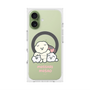 プレミアムスクエアケース with MagSafe［ もっさりもさお - みんないっしょ - クリア ］