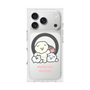 プレミアムスクエアケース with MagSafe［ もっさりもさお - みんないっしょ - クリア ］