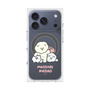 プレミアムスクエアケース with MagSafe［ もっさりもさお - みんないっしょ - クリア ］