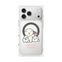 プレミアムスクエアケース with MagSafe［ もっさりもさお - みんないっしょ - クリア ］