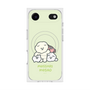 プレミアムスクエアケース with MagSafe［ もっさりもさお - みんないっしょ - グリーン ］