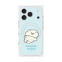 プレミアムスクエアケース with MagSafe［ もっさりもさお - 今日はもう何もしない ］