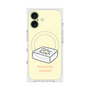 プレミアムスクエアケース with MagSafe［ もっさりもさお - おとうふマットレス ］