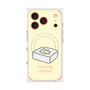 プレミアムスクエアケース with MagSafe［ もっさりもさお - おとうふマットレス ］