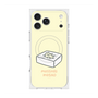 プレミアムスクエアケース with MagSafe［ もっさりもさお - おとうふマットレス ］