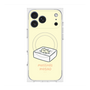 プレミアムスクエアケース with MagSafe［ もっさりもさお - おとうふマットレス ］
