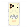 プレミアムスクエアケース with MagSafe［ もっさりもさお - おとうふマットレス ］