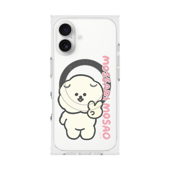 プレミアムスクエアケース with MagSafe［ もっさりもさお - ピスもさ ］