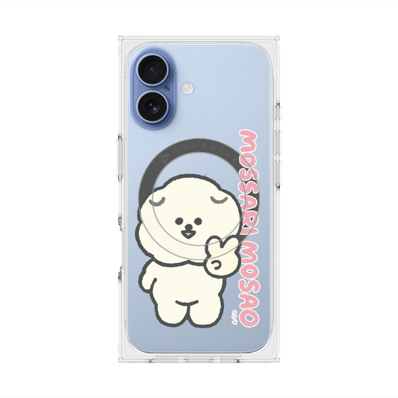 プレミアムスクエアケース with MagSafe［ もっさりもさお - ピスもさ ］
