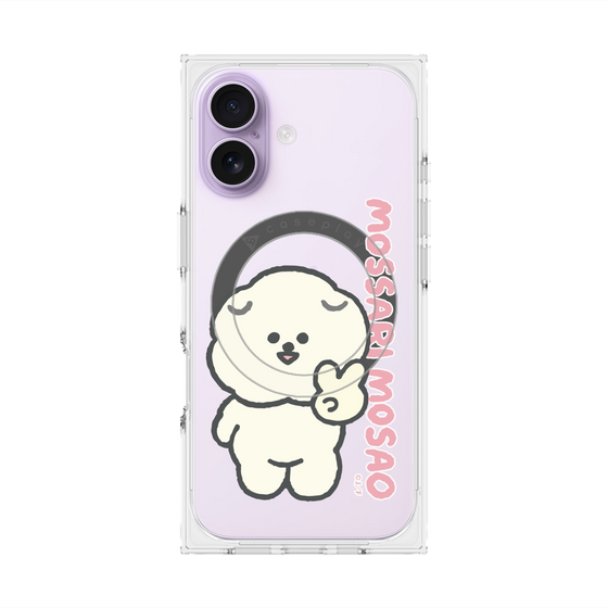 プレミアムスクエアケース with MagSafe［ もっさりもさお - ピスもさ ］