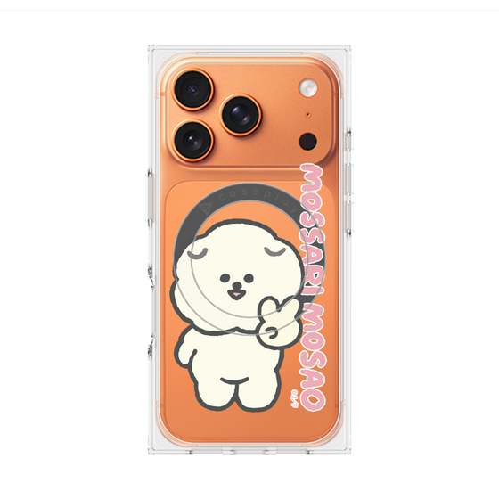 プレミアムスクエアケース with MagSafe［ もっさりもさお - ピスもさ ］