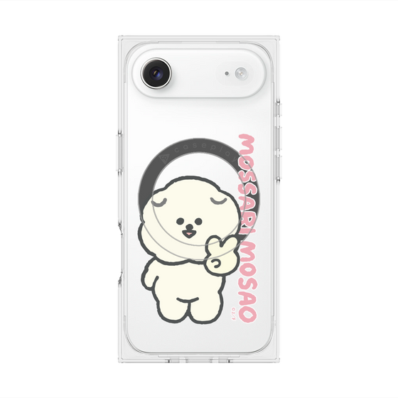 プレミアムスクエアケース with MagSafe［ もっさりもさお - ピスもさ ］