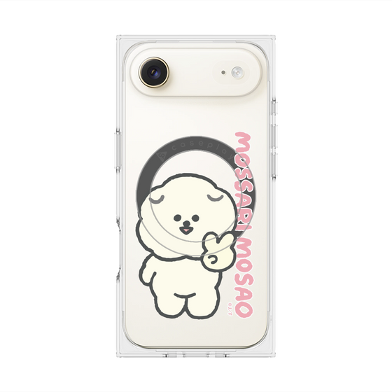 プレミアムスクエアケース with MagSafe［ もっさりもさお - ピスもさ ］